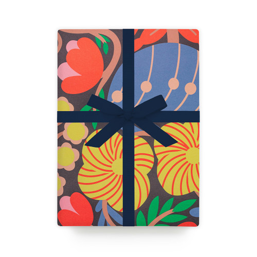 Geschenkpapier FLORAL von Cecilia Pettersson, ca.  50 x 70 cm