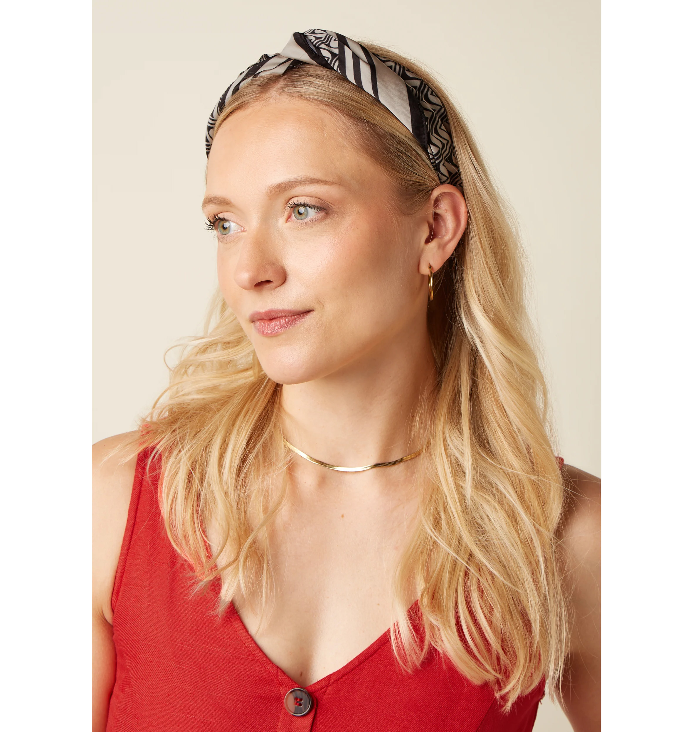 King Louie Tuch LAGUNA, schwarz