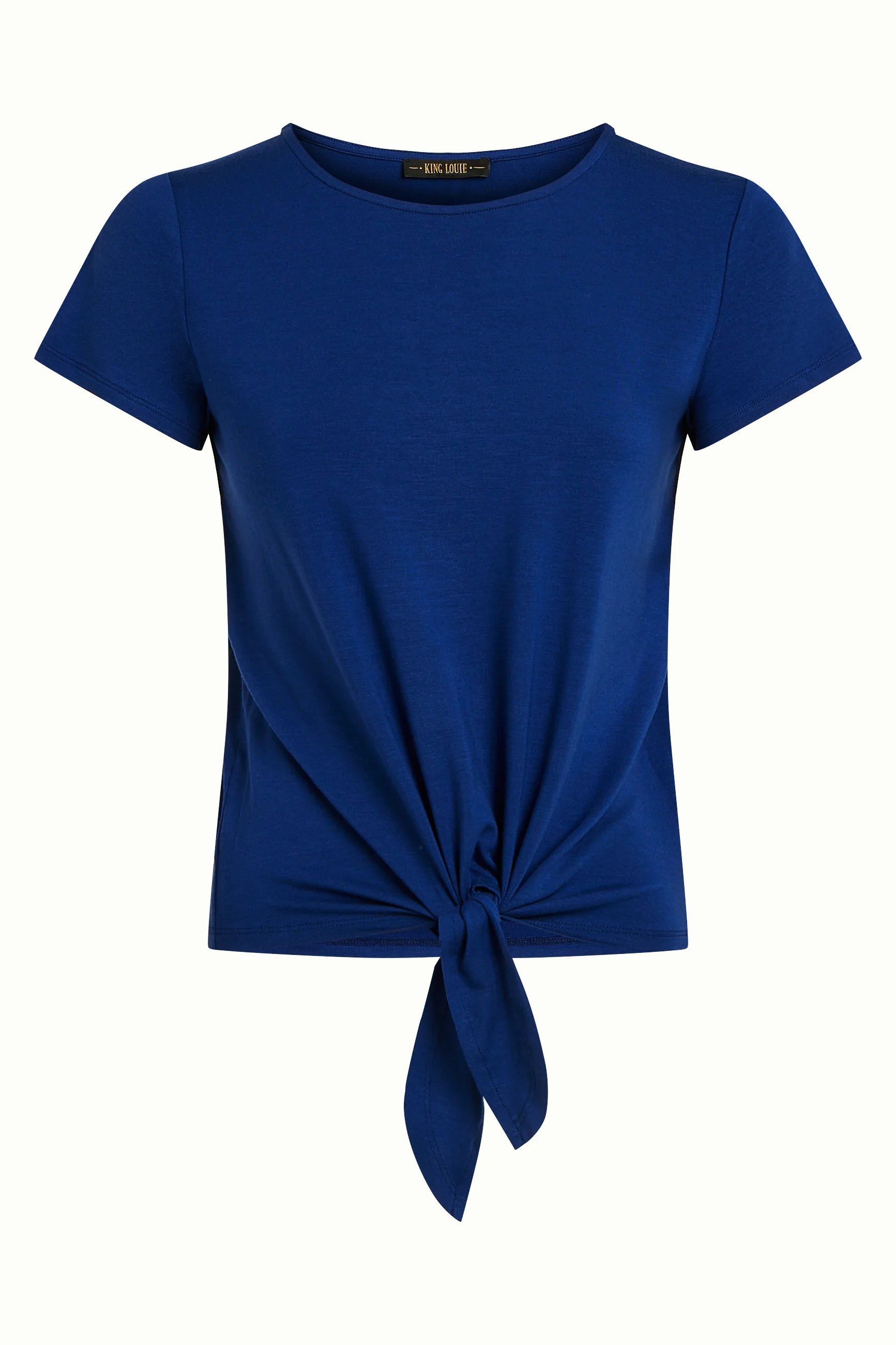 King Louie Knot Shirt Tulum , Mazarine Blau, 48% CIRCULOSE®, 48% TENCEL™