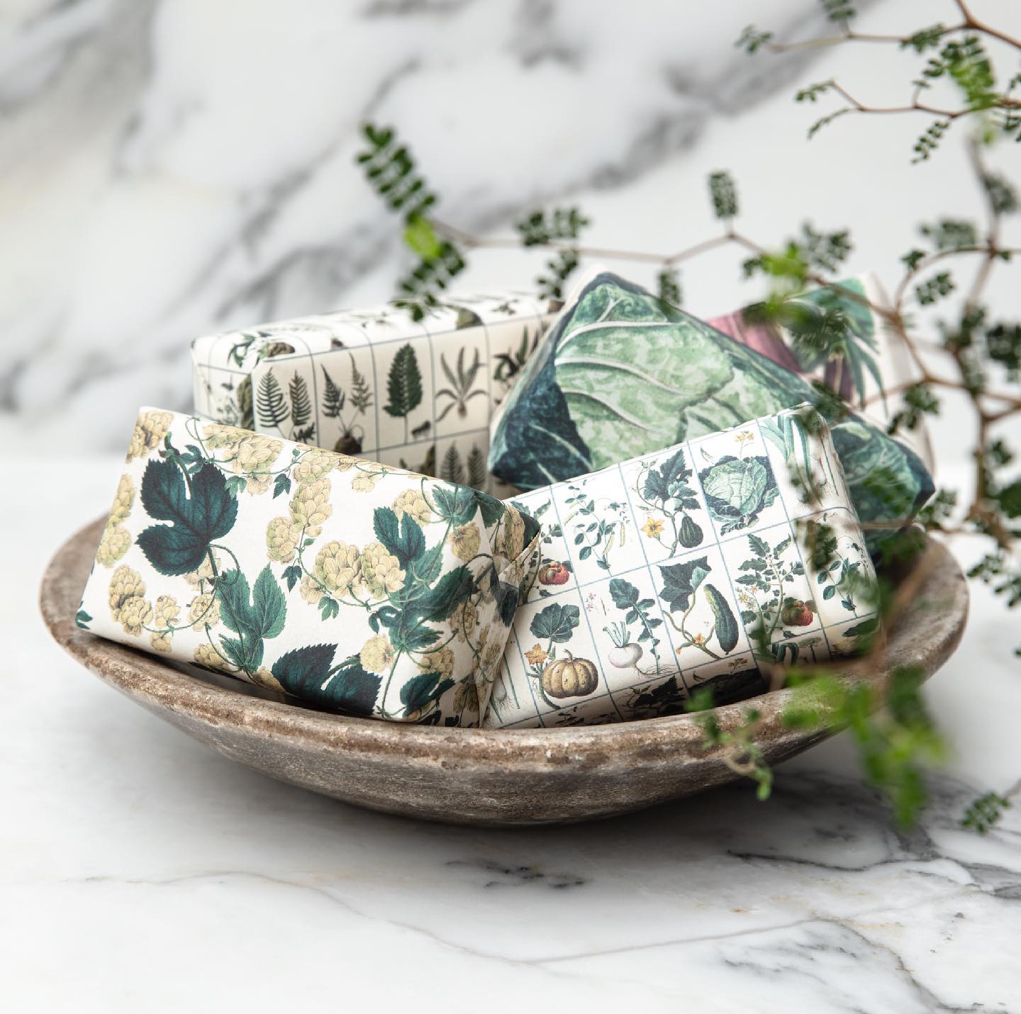 Sköna Ting Gästeseife "Lemons", Duft: Zitrone, 25 g aus Schweden 