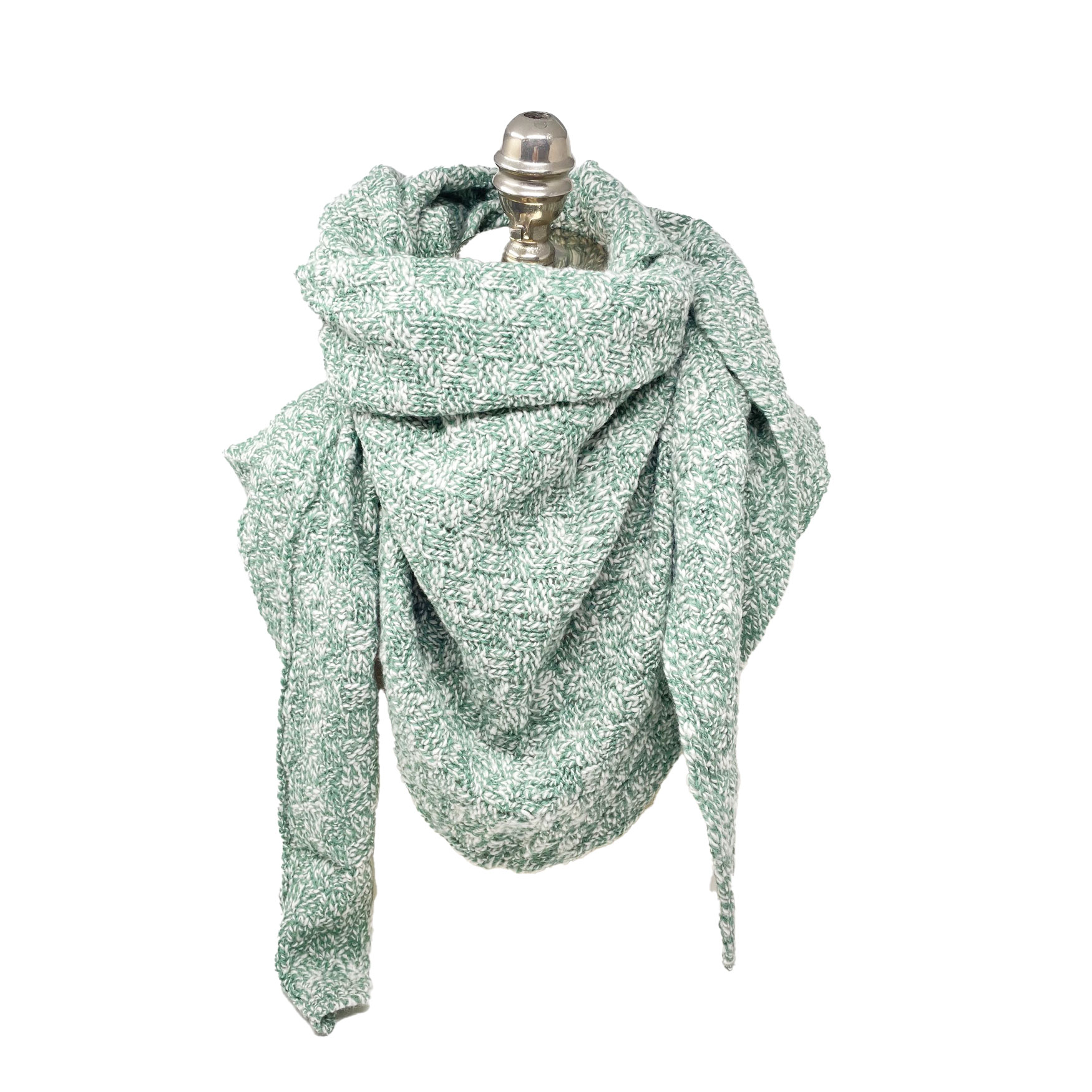 McKernan Dreiecks Schal "RYDER" SAGE,   ca. 74 x 210 cm , 100 % Wolle   