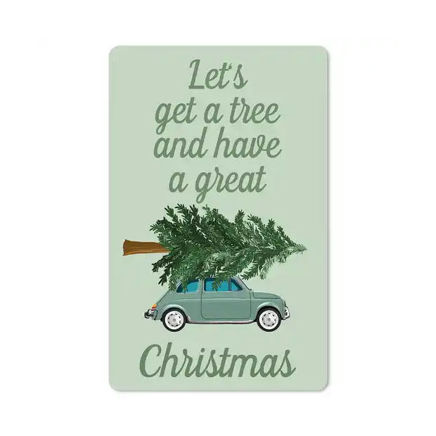 Lunacard Postkarte Weihnachten Christmas Tree