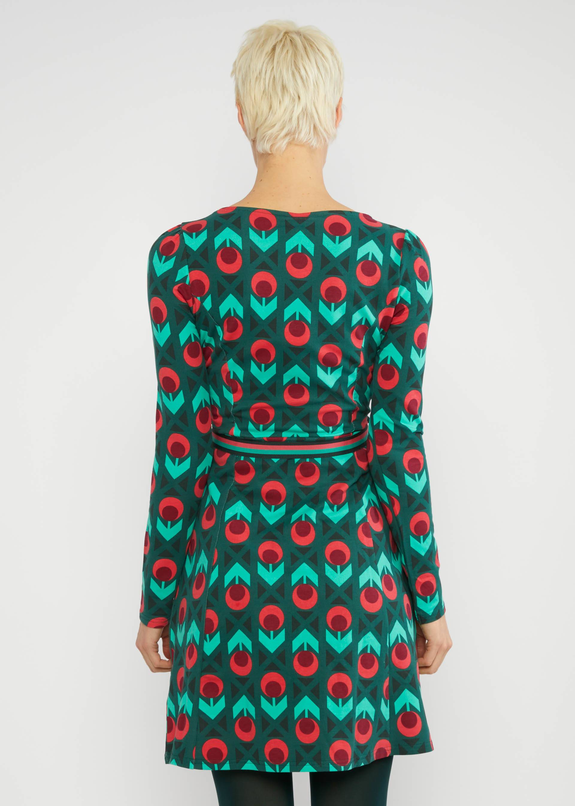 % Blutsgeschwister Sweatkleid Très charmeuse, Muster: top of the mountain %