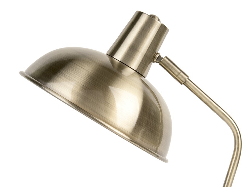 Tischlampe HOOD, Messing,  H.  ca. 37,5 cm 