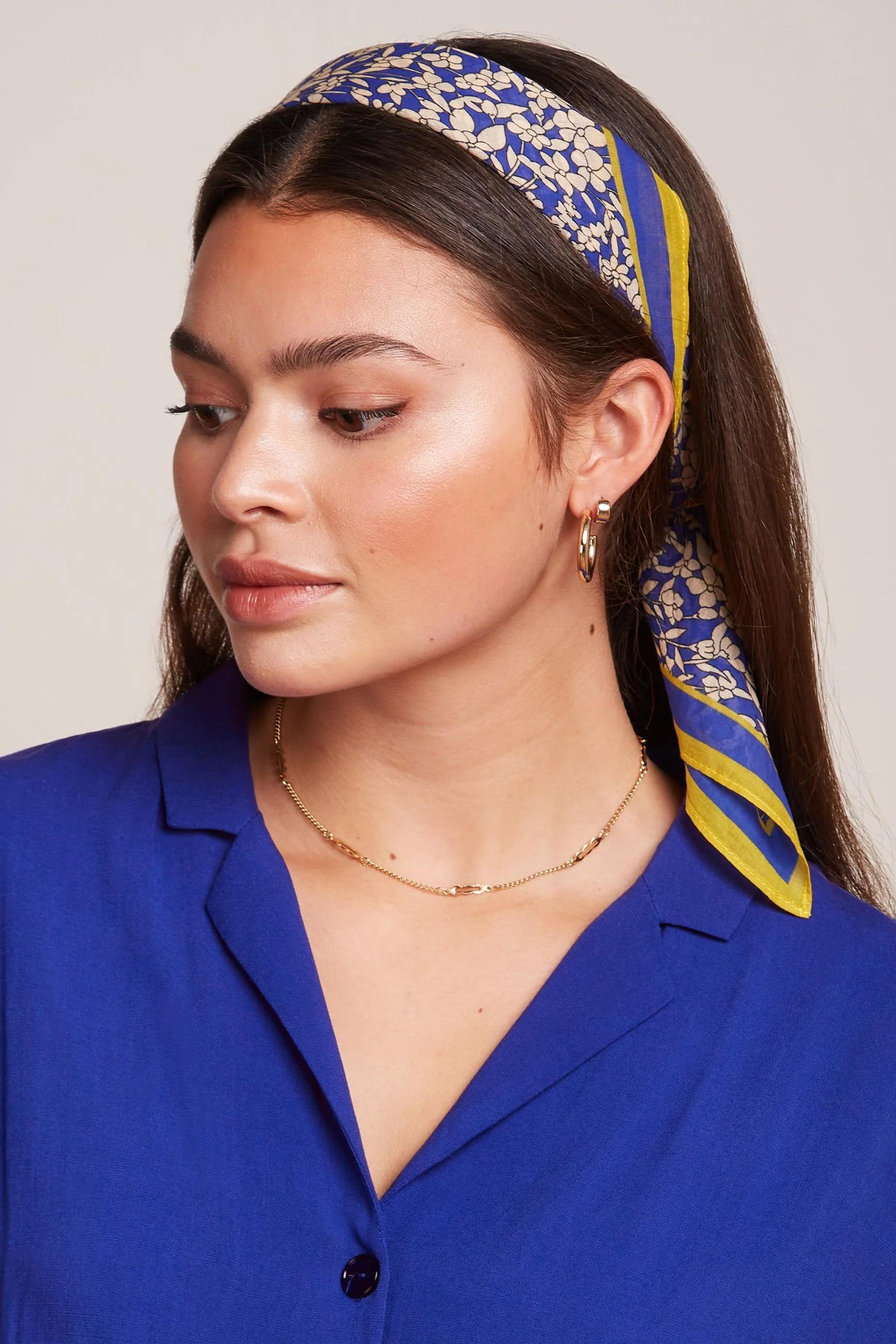 King Louie Tuch Paradis, Farbe Bluing