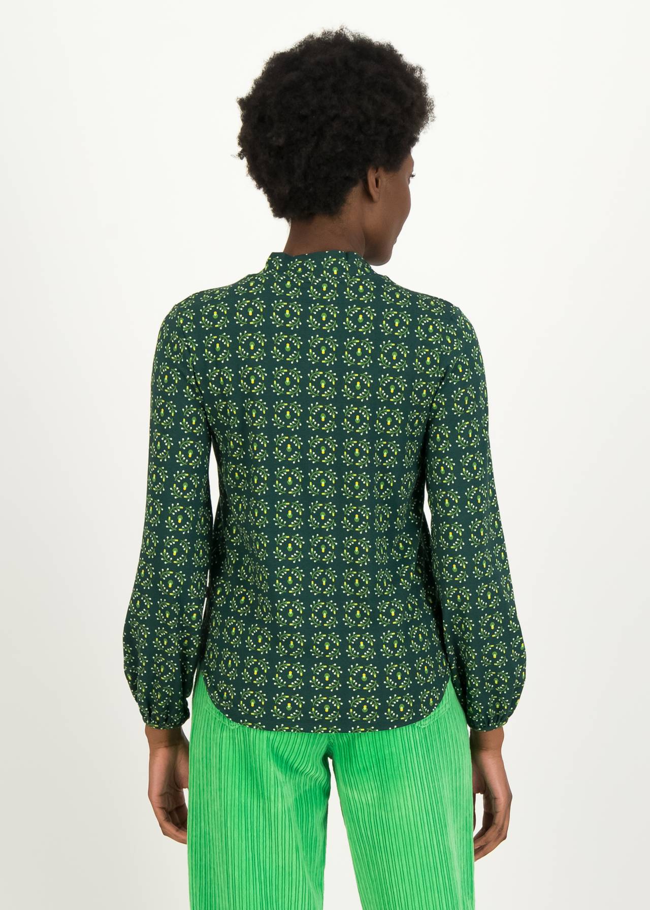 Blutsgeschwister Longsleeve Oh my Knot, Muster: tiny sea flower