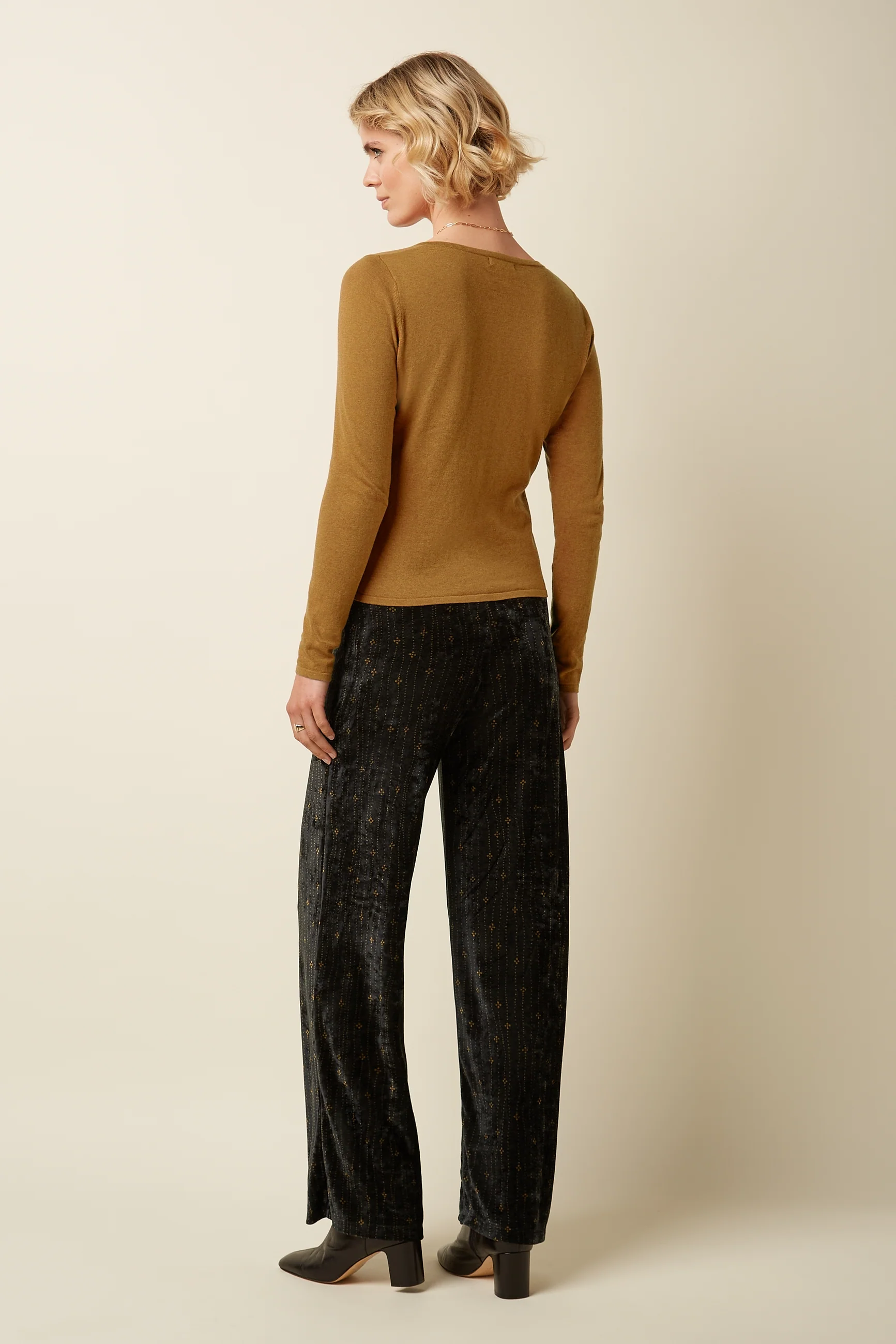 King Louie Cardi Roundneck Cocoon, Farbe Maple Orange - Cocoon