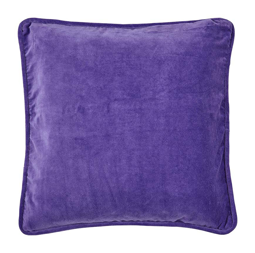 Kissenbezug , LEO, Purple + Kanvas bedruckt, 45x45cm von liv Kissenbezug , LEO, Purple + Kanvas bedruckt, 45x45cm von liv