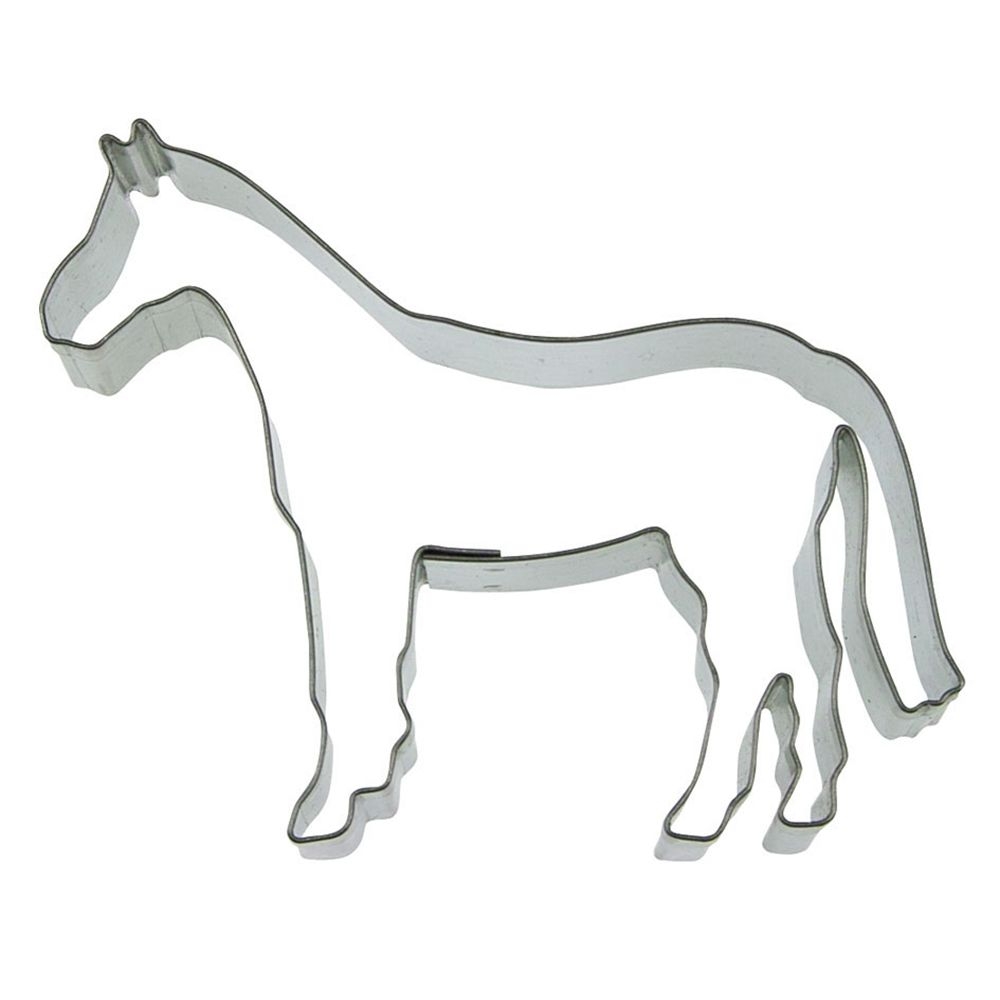 Ausstecherle Pferd - 6 cm  von Städter, Prägeausstecher, Plätzchen Backen  