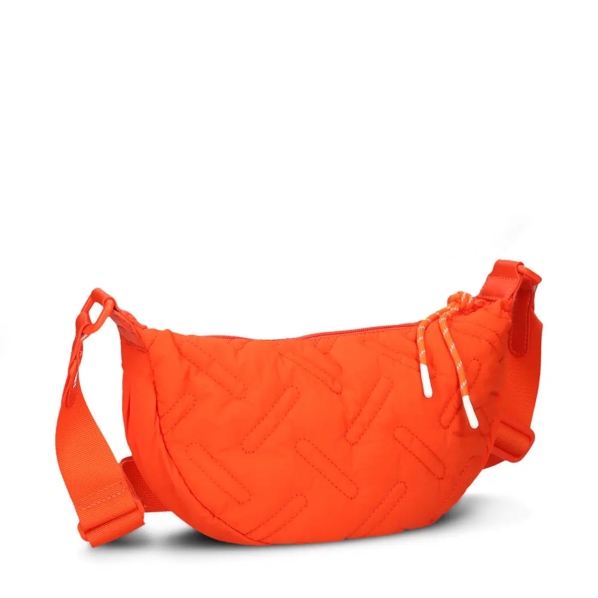 CLEO Puffer Moon Bag CL50, Farbe: papaya von ZWEI Bags