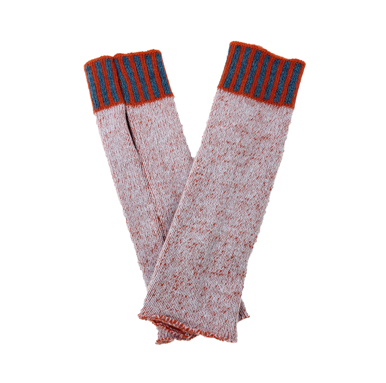 McKernan Handstulpen "PLAITED BORDER" THERMAL BREAK , ca. 27 x 8 cm, 100% Wolle, Pulswärmer
