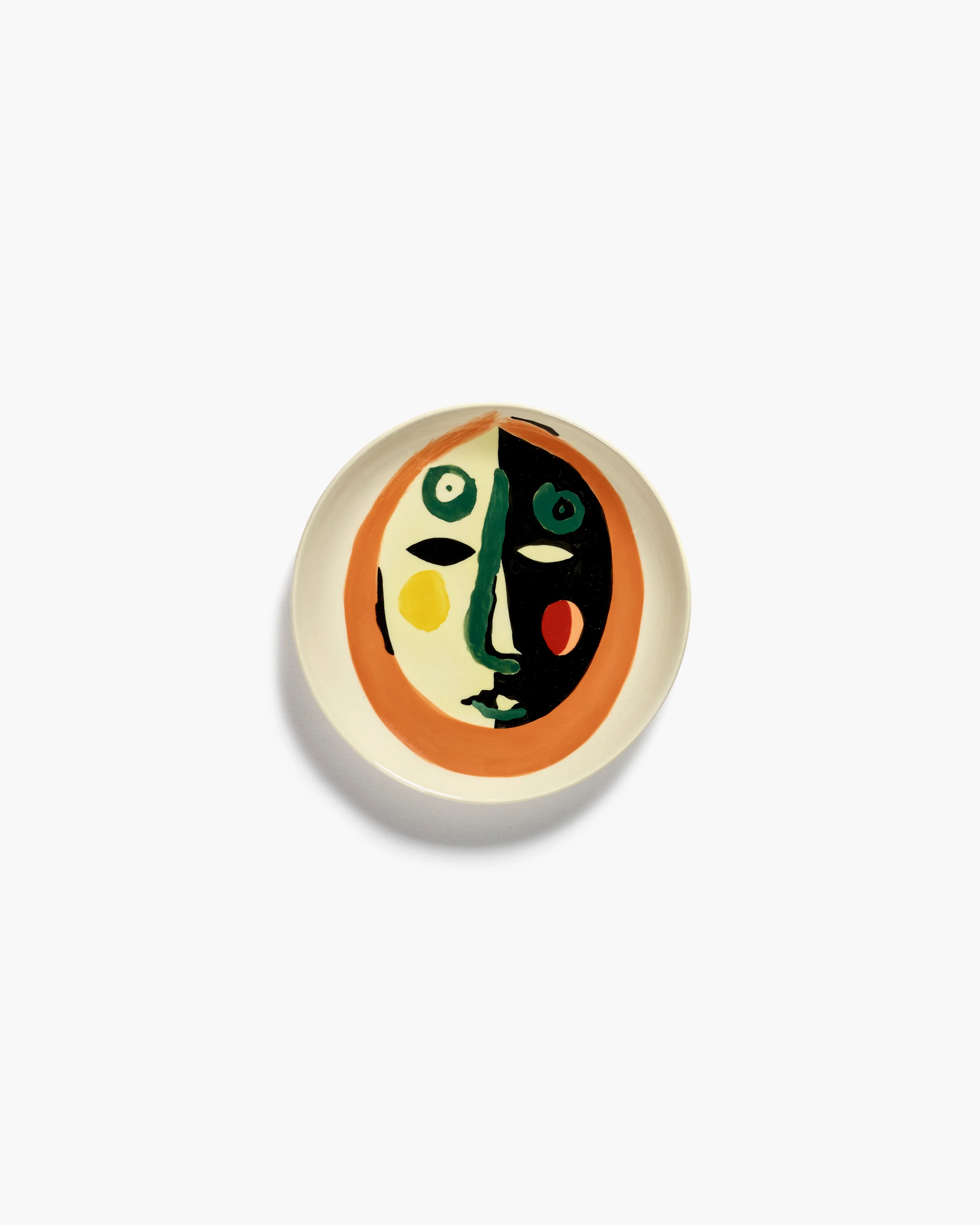 Ottolenghi Dessertteller mit Gesicht Feast, D. 16 cm, Face 