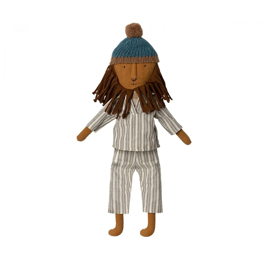 % Maileg Jungle Friends, Leo der Löwe im Pyjama, Löwe in der Box