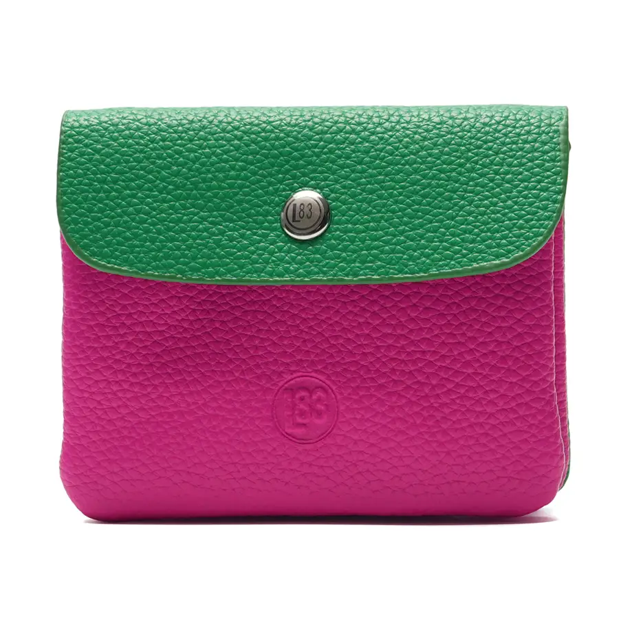 LOT83 Geldbörse Fenna Nr. 8, Pink-Grün