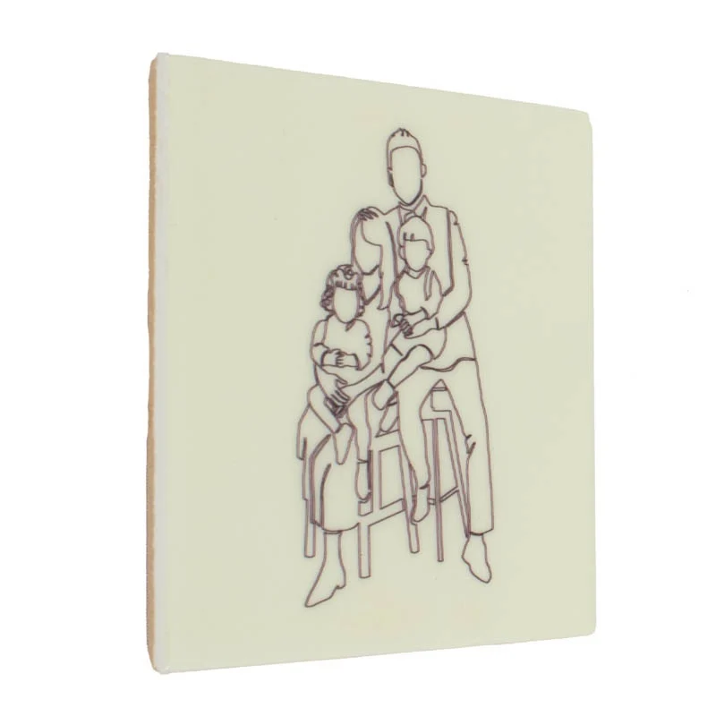 % Kachel "family of 4"...freche kleine Geschenkidee!    