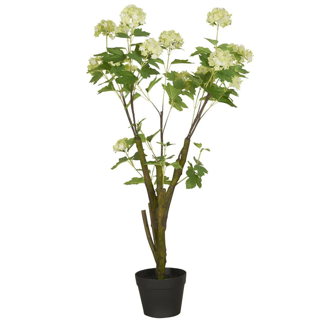 Ib Laursen Schneeballstrauch im kleinen Topf 104 cm, Kunstblume