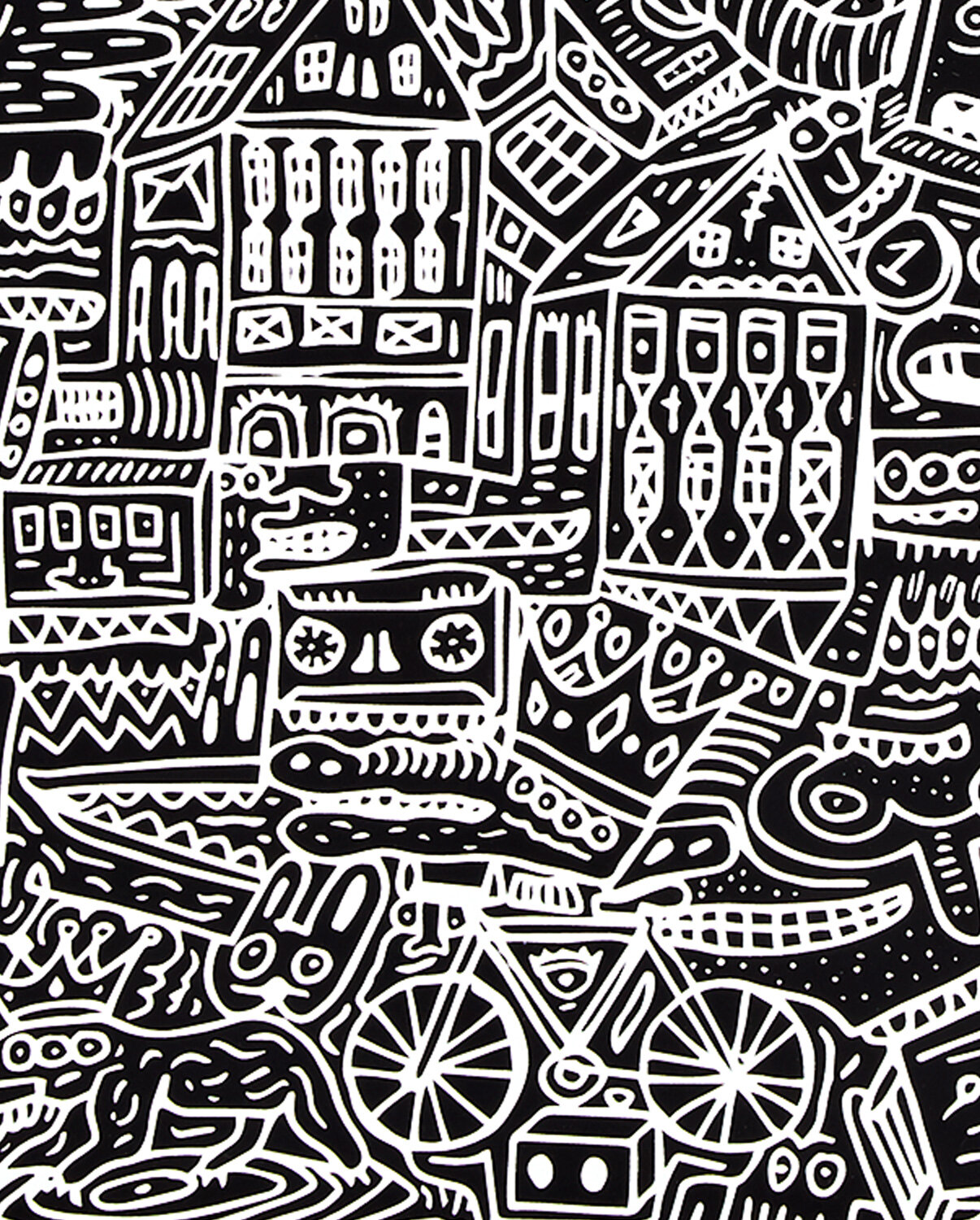 NUUNA Notizbuch Graphic L Paris, 165 × 220 mm , A5 