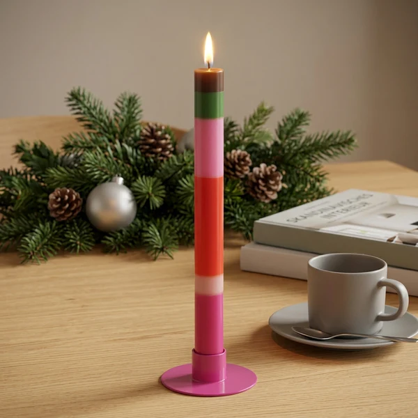 KERZE Weihnachtsgruss von not the girl who misses much , Stabkerze, WEIHNACHTSGRUSS Kerze