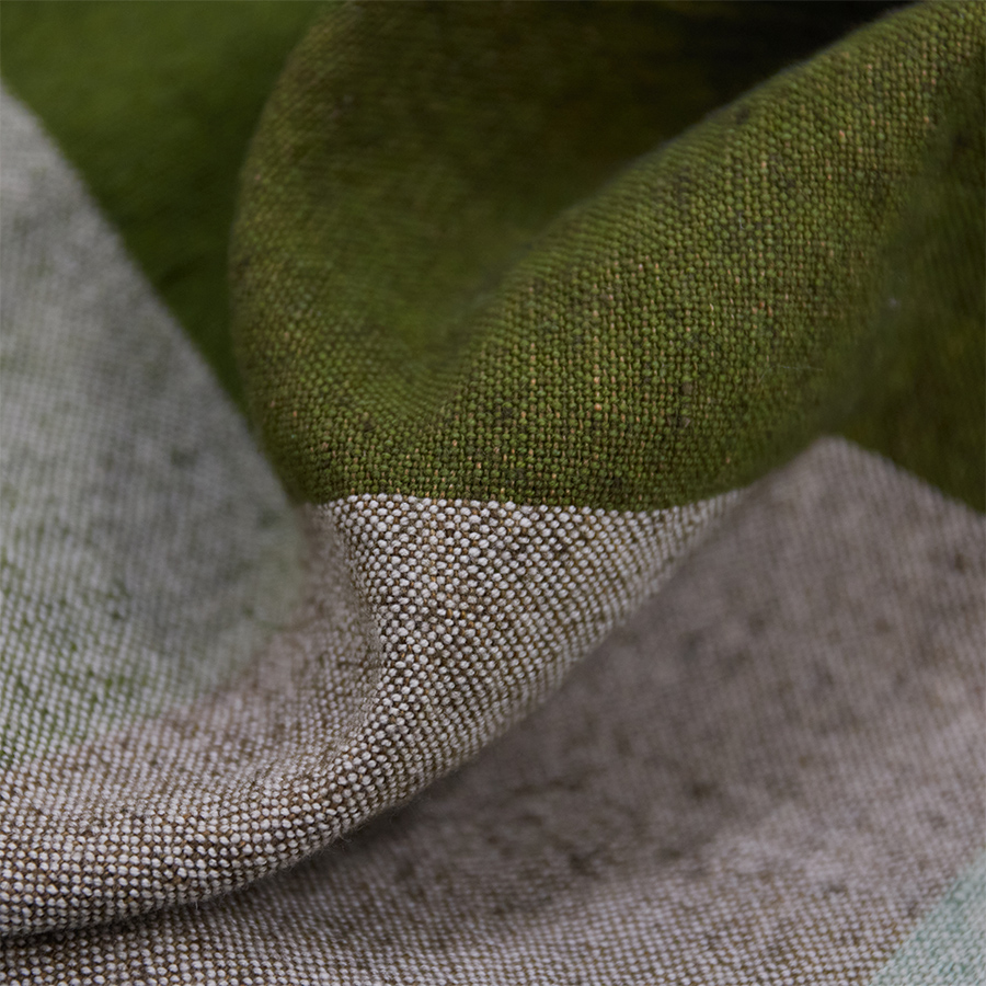 HKliving Vida Check Tischdecke mint/olive, 140x220cm 