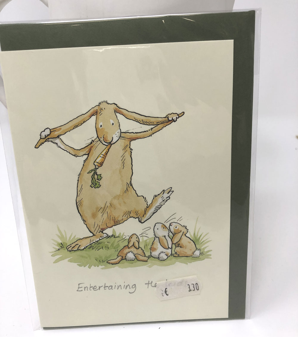 Two Bad Mice Doppelkarte"Entertaining the Kids "  , Hasen, Ostern