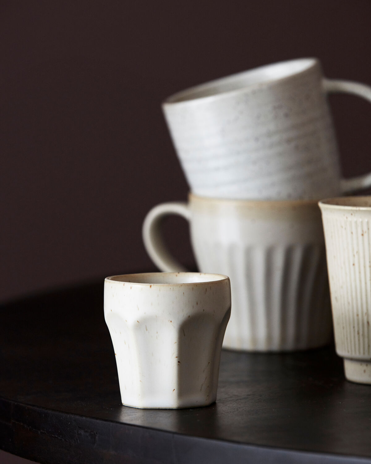 House Doctor Espressobecher BERICA, Beige, ca. 6 cm 