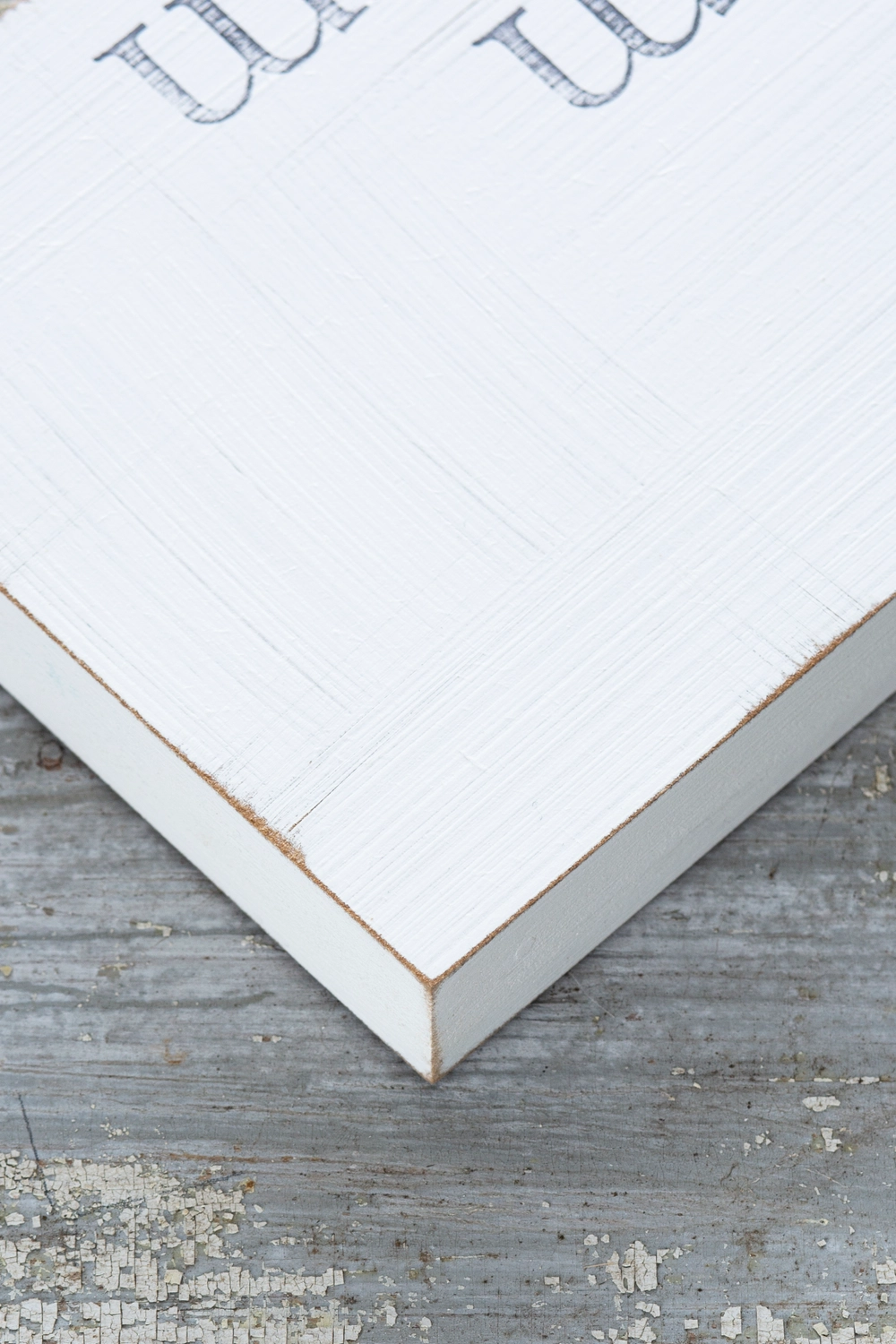 Textplatte  "wolkengedöns" von iopla , 15 x 25 cm  , Wandbild  