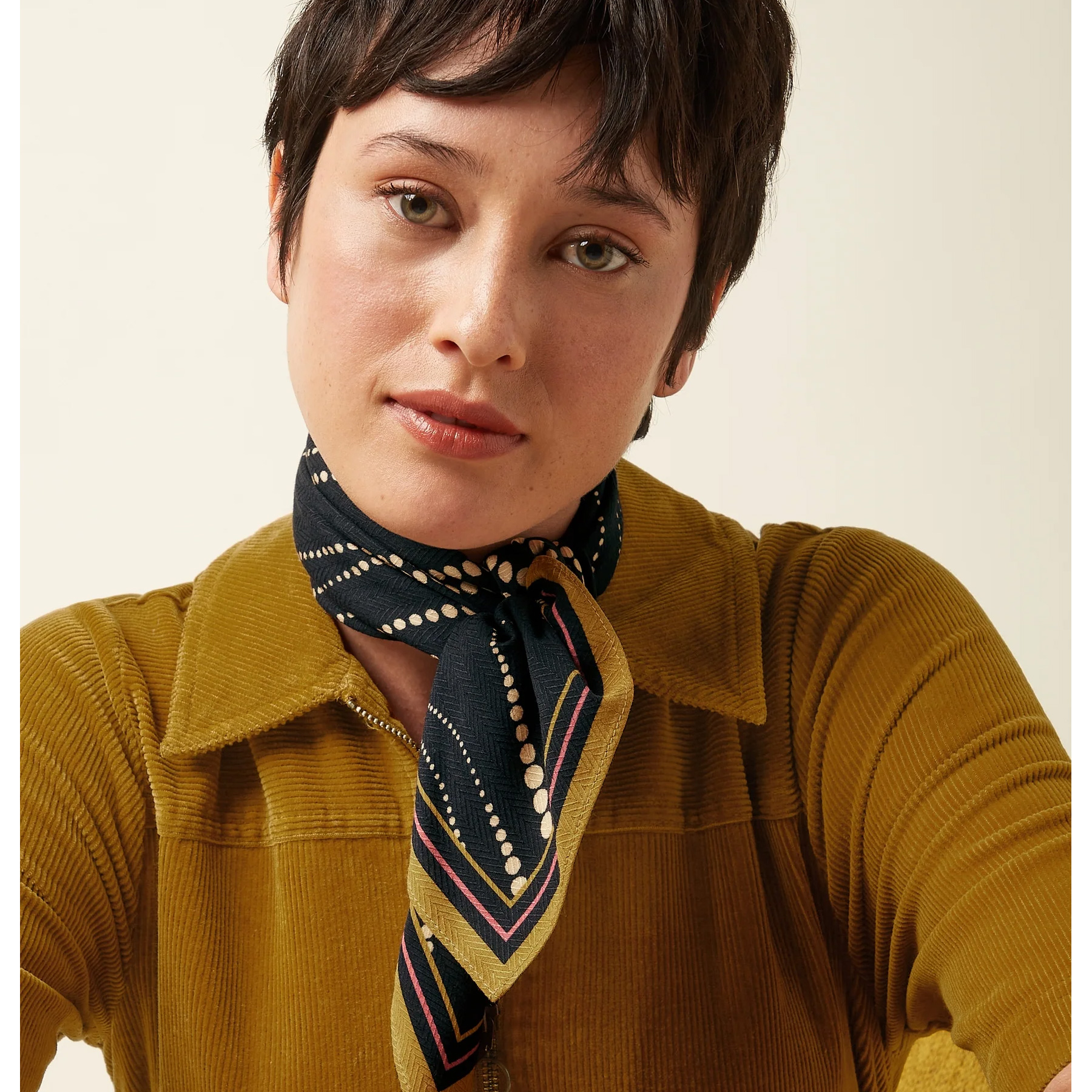 King Louie Tuch Scarf Twirl, Farbe Black - Scarfs