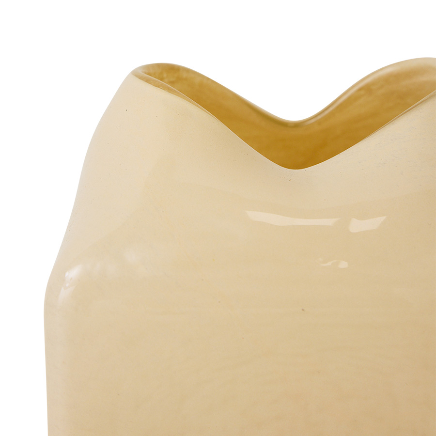 HKliving Forma Vase Glas, ca. 21 cm   
