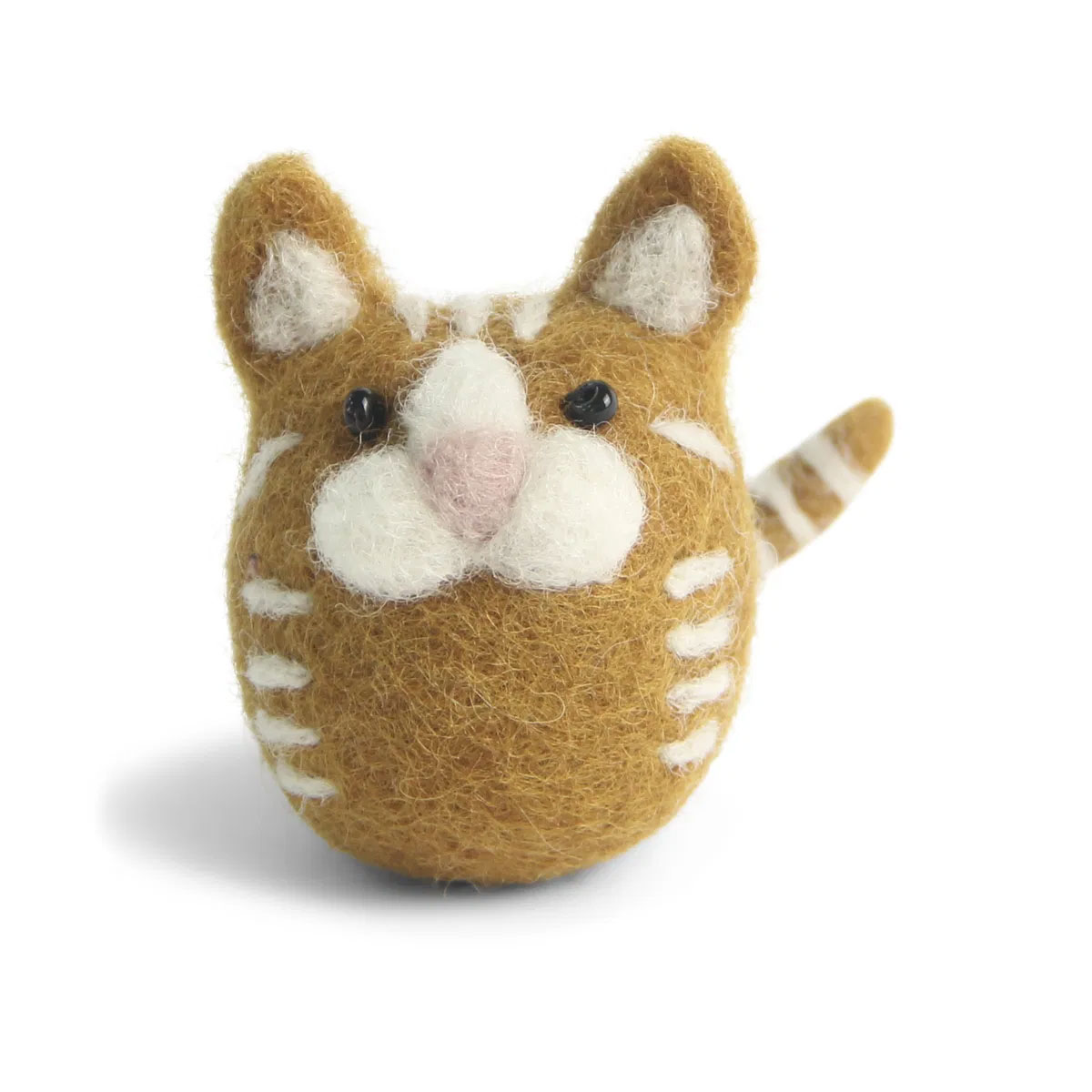 Gry & Sif kleine Katze aus Filz, ca. 6 cm