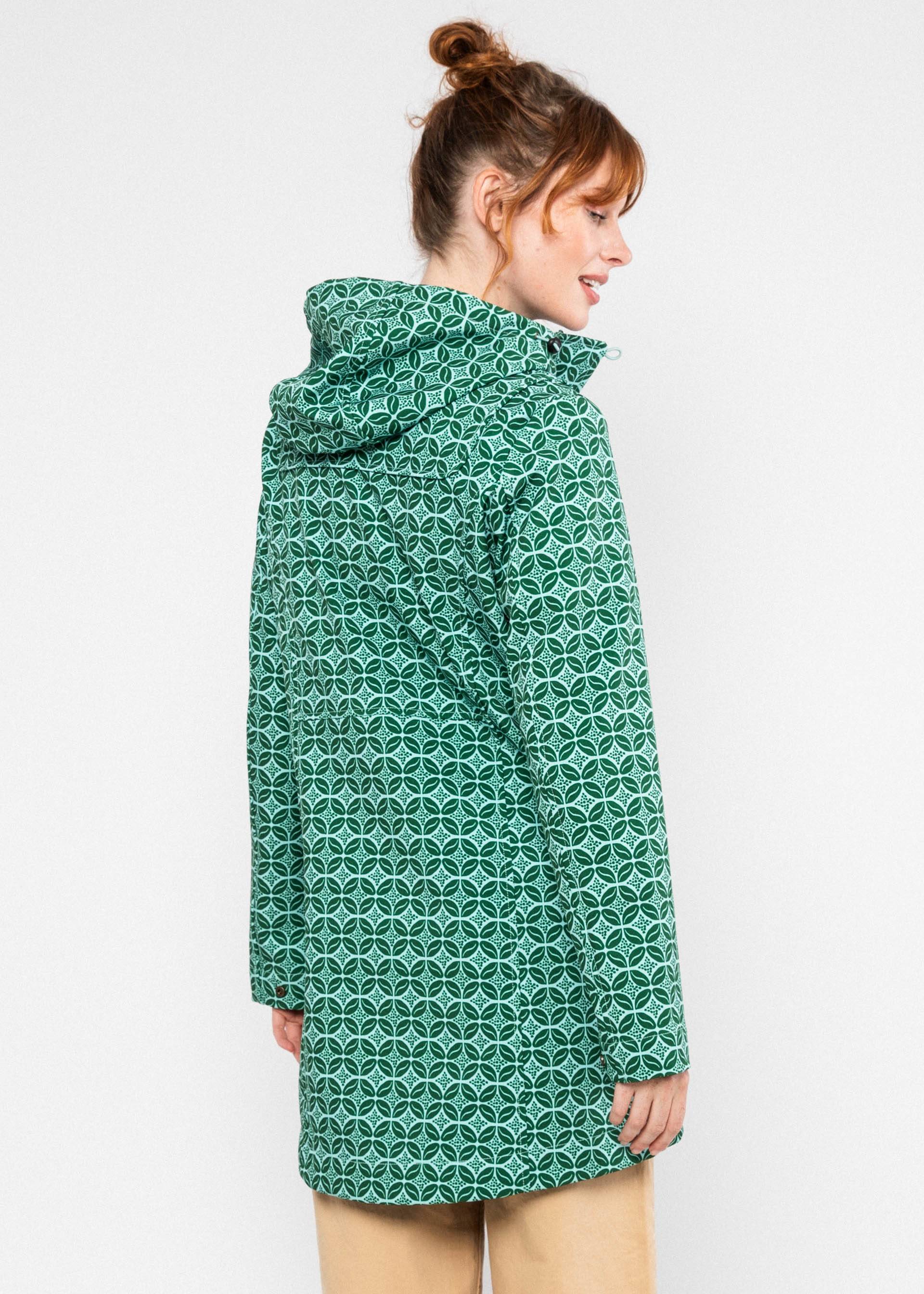 Blutsgeschwister Softshelljacke Wild Weather - moonlit bloom, Grün