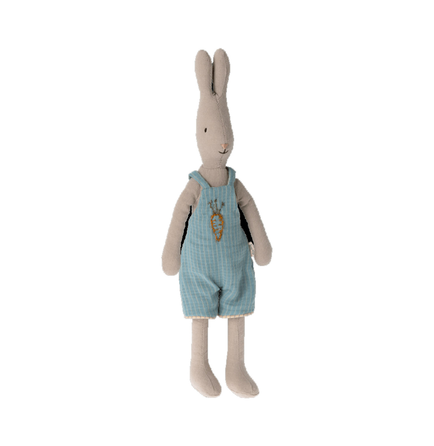 Maileg Hase mit Overall mit Möhre, Größe 2, ca. 31 cm, Rabbit, Size 2 - Overalls