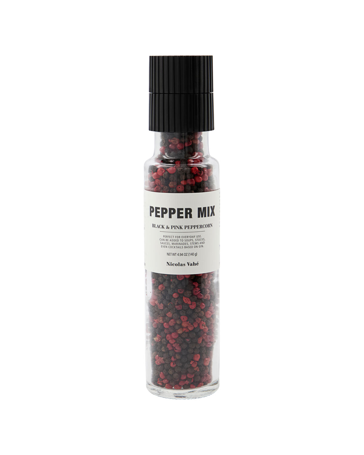 Nicolas Vahe Pfeffer MIX Black & pink, 140 g , Nicolas Vahe  Pepper, Black & pink mix, 140 g
