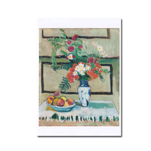 Postkarte Henri Matisse  "  Blumen und Früchte, 1909"