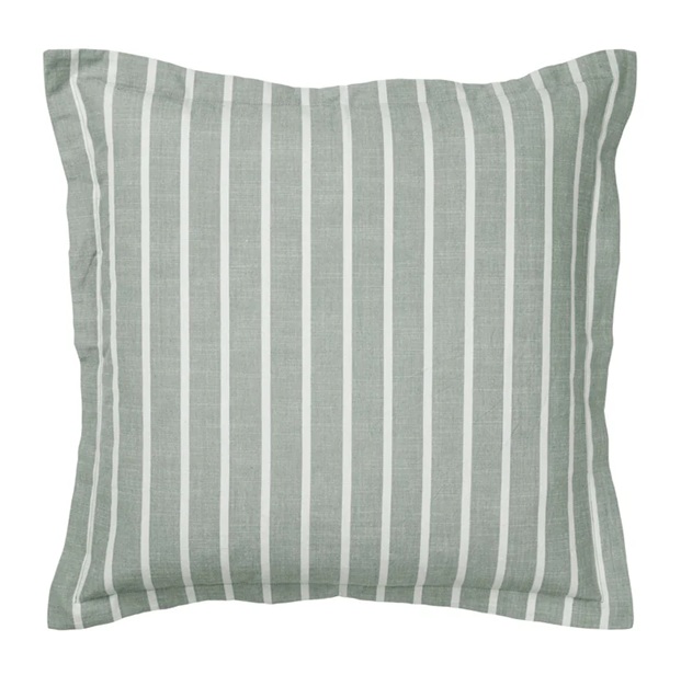 Kissenbezug MARTA, ca. 50 x 50 cm, Agave Green/Light Beige von Broste Copenhagen, OEKO-TEX®  