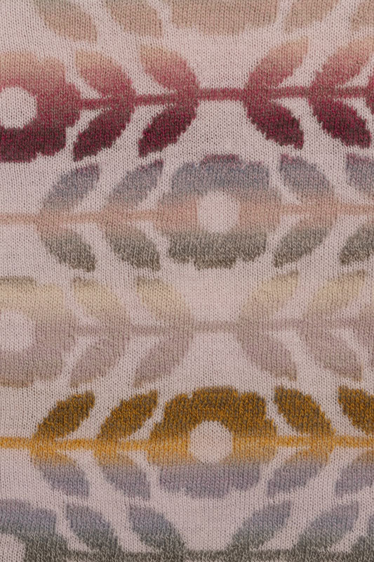 McKernan Handstulpen "SHANGRILA" PETAL WHISPER, ca. 27 x 8 cm, 100% feine Wolle, Pulswärmer