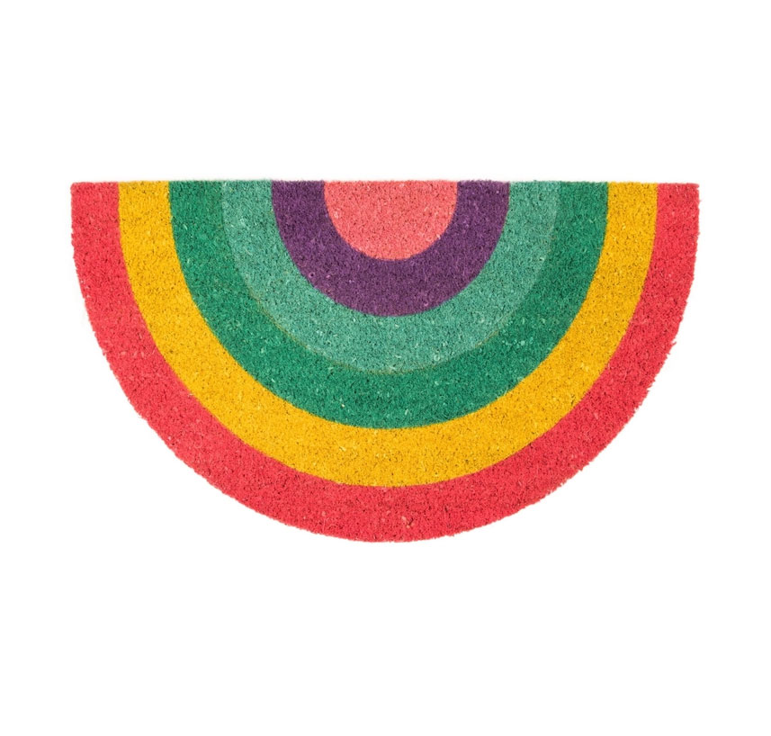 Fußmatte „RAINBOW“ , Fußmatte Regenbogen