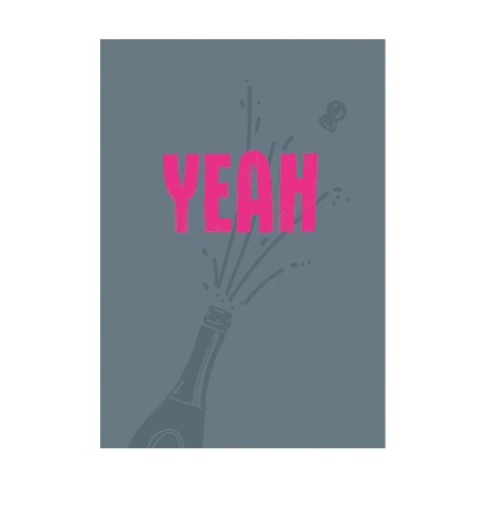 YAY Card Postkarte NEON Yeah