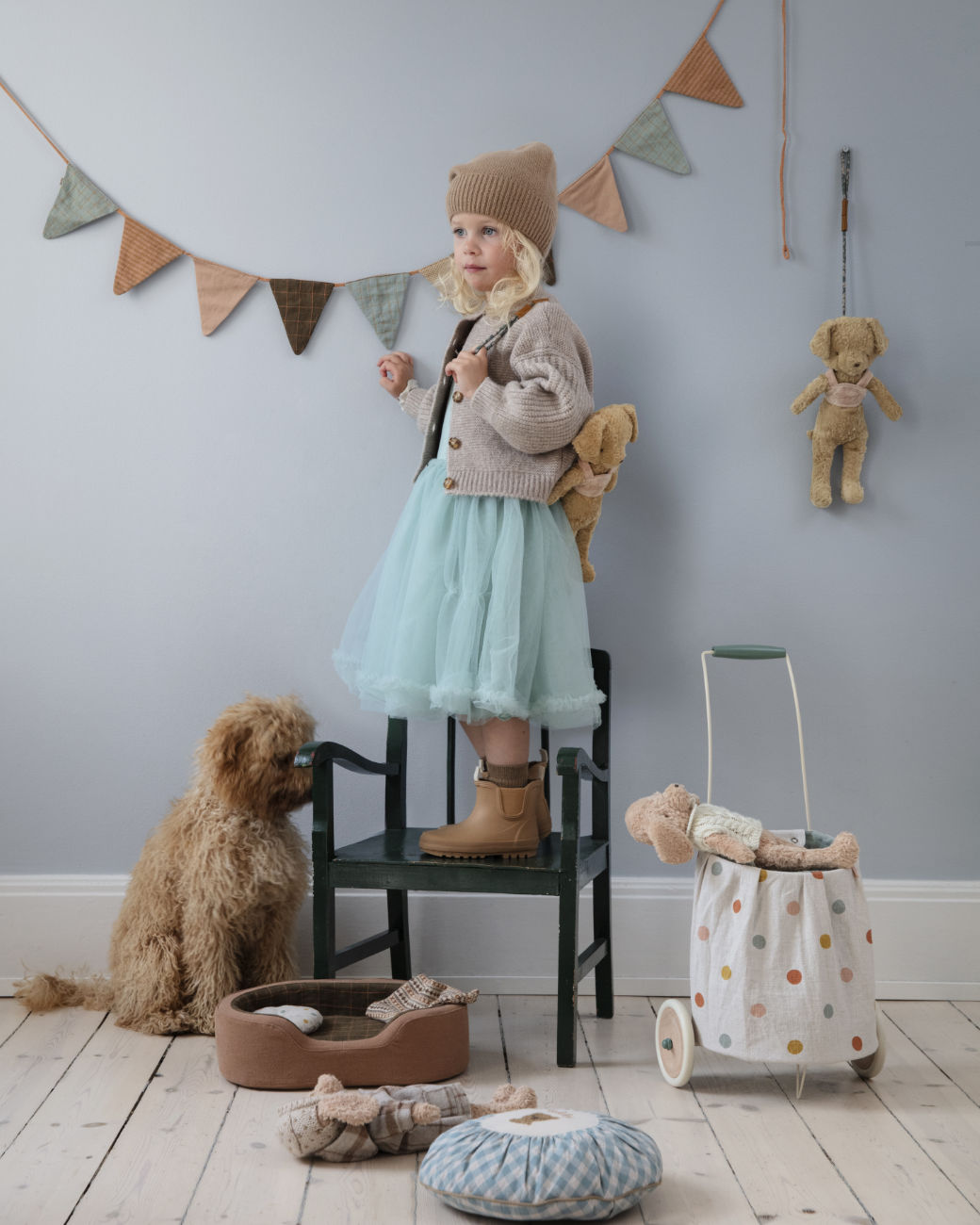 % Maileg Hunde/ Welpen Zubehör, Schal