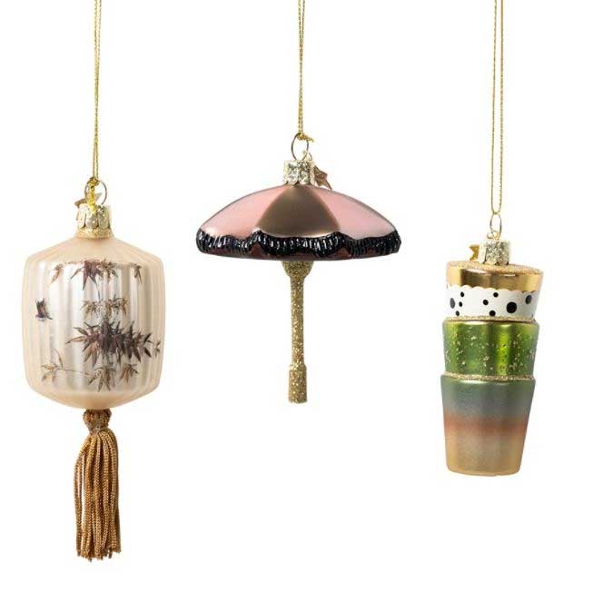 HKliving christmas ornaments 70er BECHER, Coffee Mugs