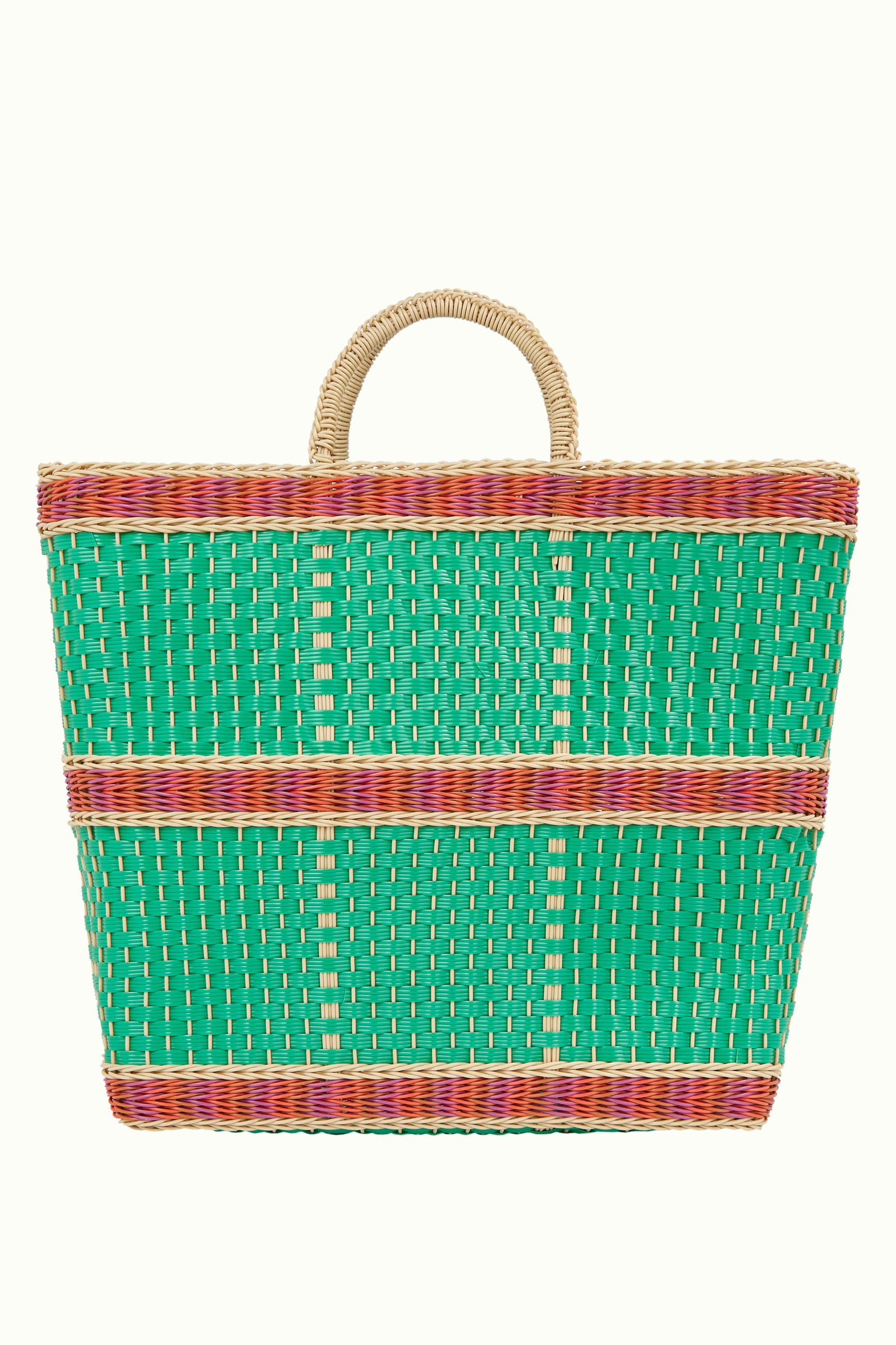 King Louie Shopper Beachy Bag Puglia, Farbe: Amber Green