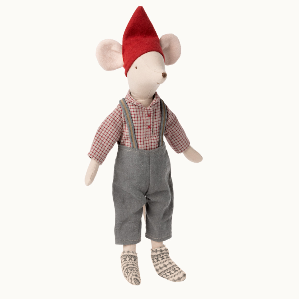 % Maileg Weihnachtskleidung, Medium Maus - Junge