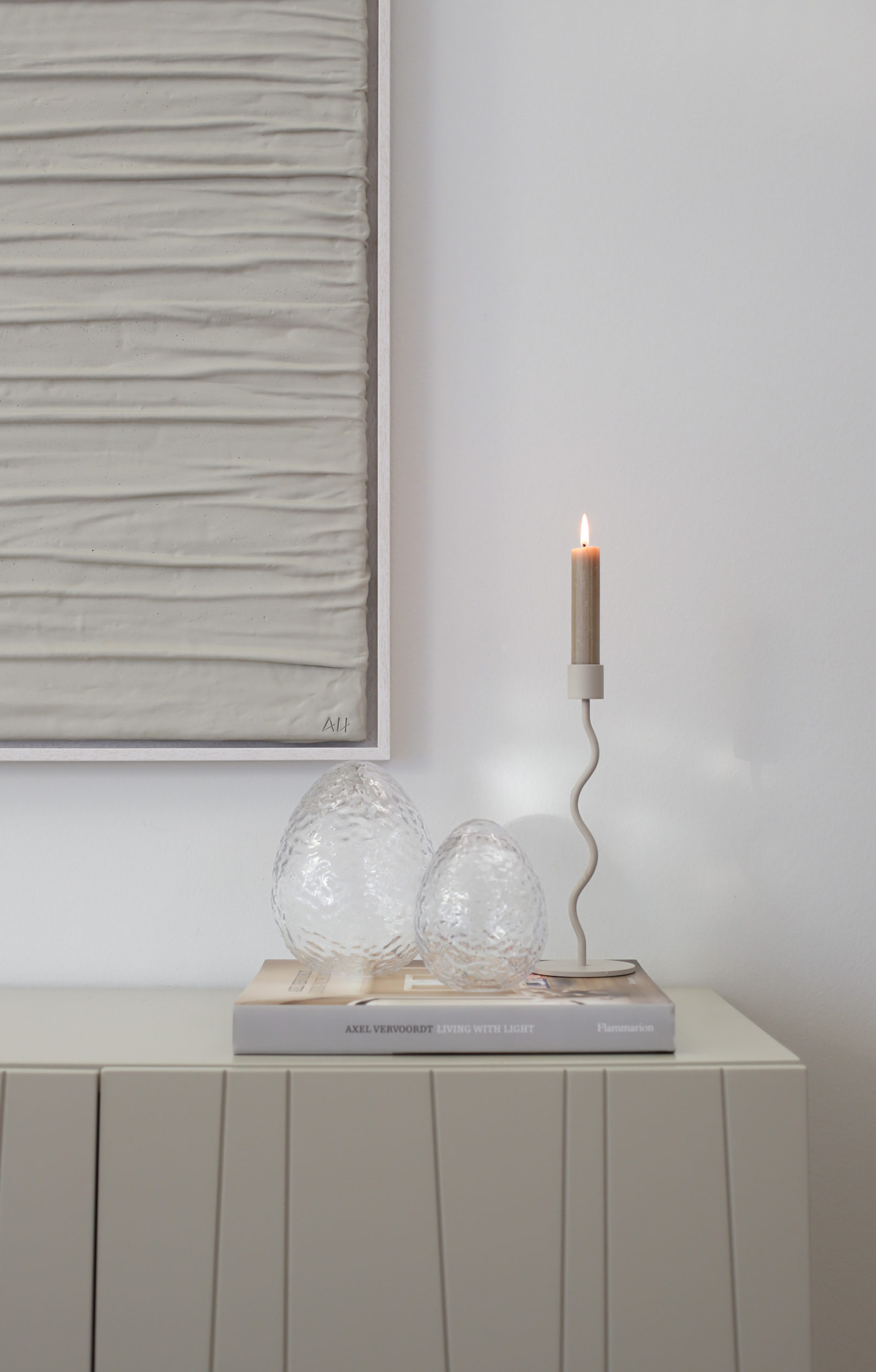 COOEE Design GRY Standing Egg 16cm Clear, Stehendes Ei klar, Höhe 16 cm 