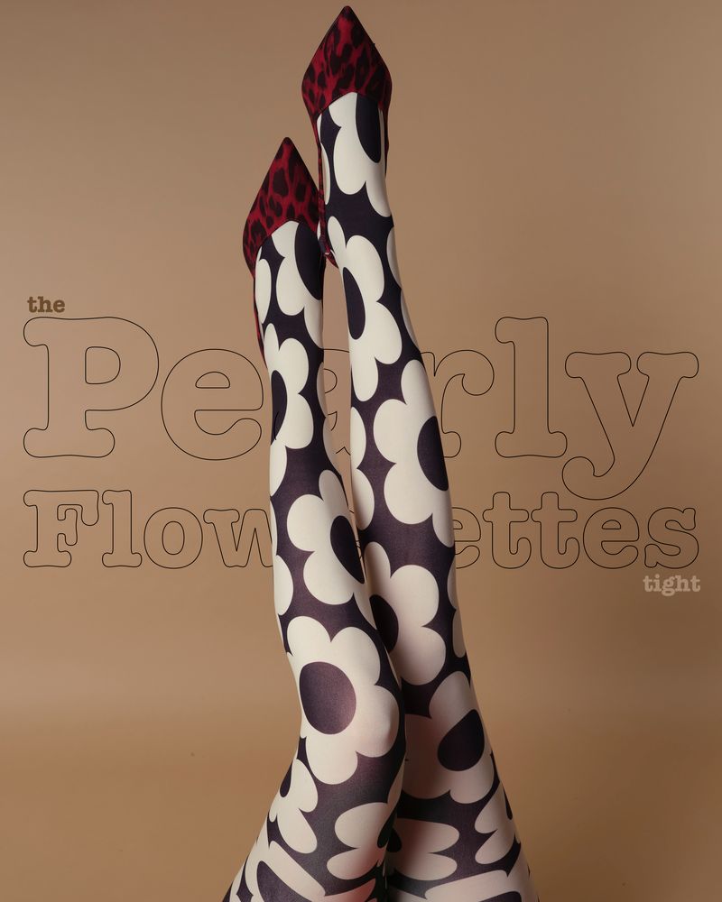MARGOT Strumpfhosen Pearly Flowerettes - Multi, MARGOT verrückte Mode aus Dänemark 
