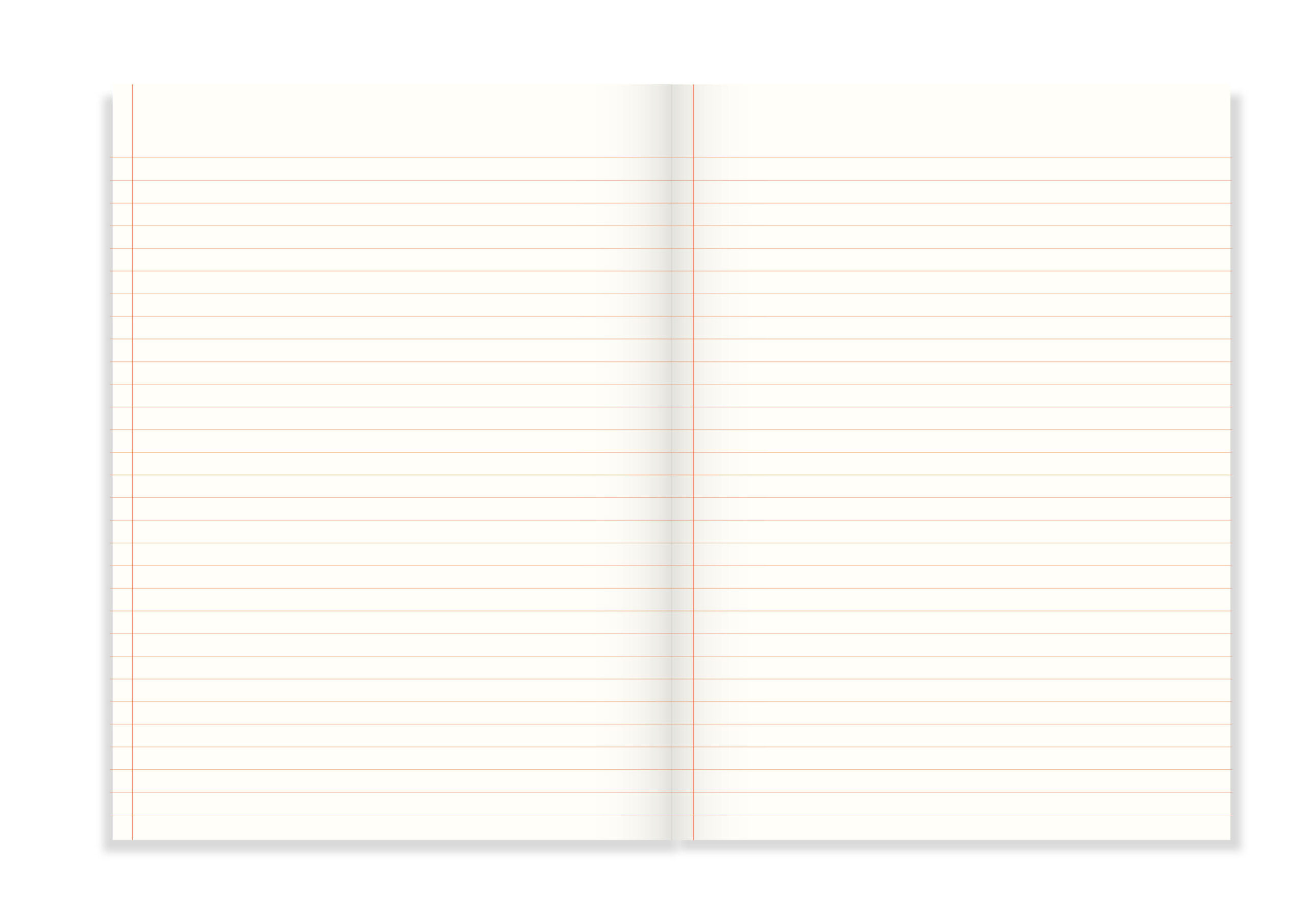 A-Journal Notizbuch A5, "The Fresh Light"Journal Notebook, ca. Notizbuch A5, ca. 22 × 16 cm