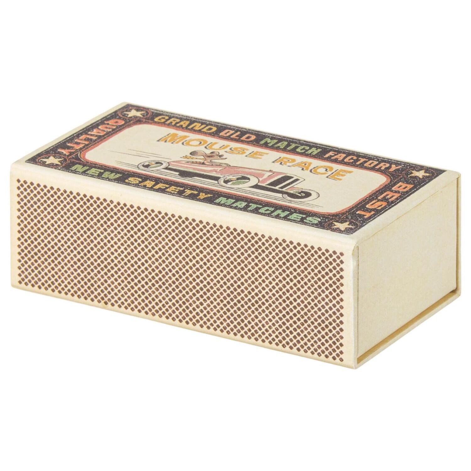 Maileg Große Schwester Maus in Streichholzschachtel, Big sister mouse in matchbox