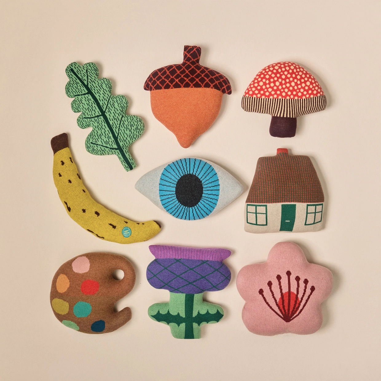 Donna Wilson Kissen PILZ von Donna Wilson Mushroom Shaped cushion