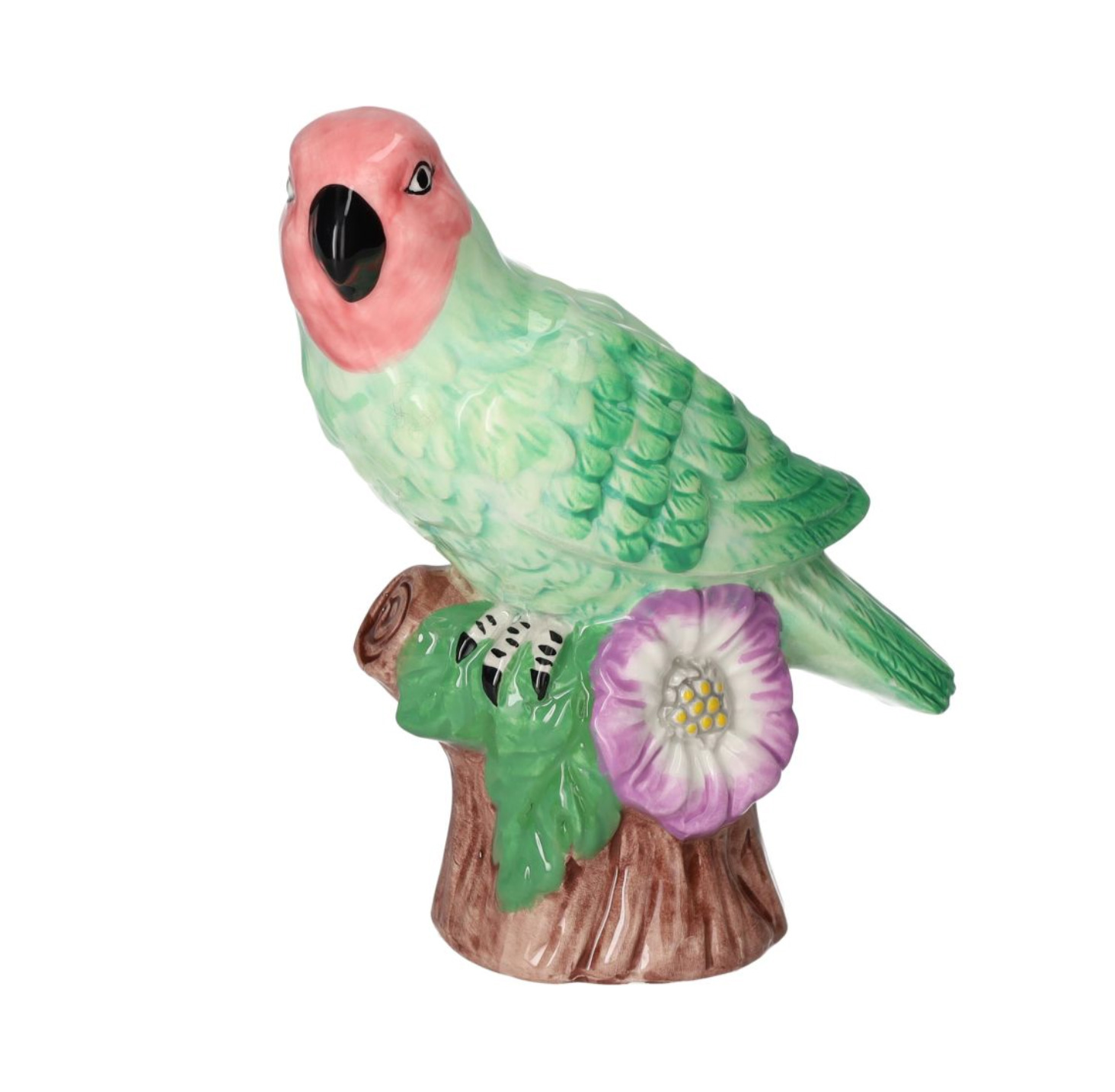 Mignon, Deko-Papagei, Höhe ca. 18,5 cm grün