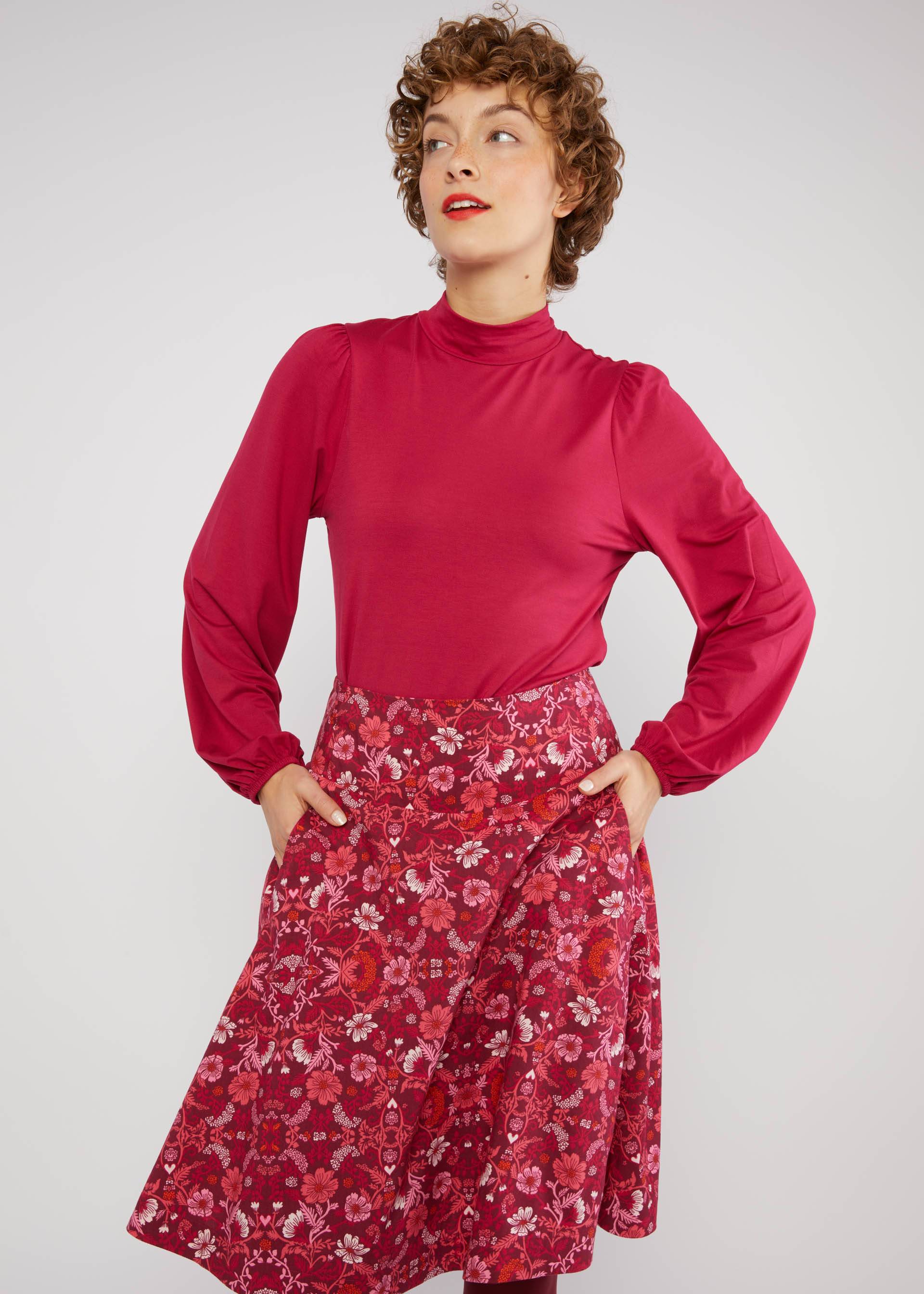 % Blutsgeschwister Tellerrock Romance Rules the World, Muster: romantic interlacing %