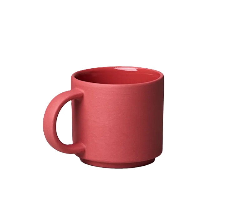 GOOD MOOD Espressotasse Porzellan - berry, 70 ml