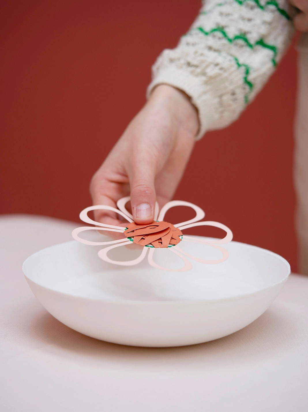 Jurianne Matter MAGISCHE BLUME apricot — FESTLICH, Bastelset  , Magic Flower